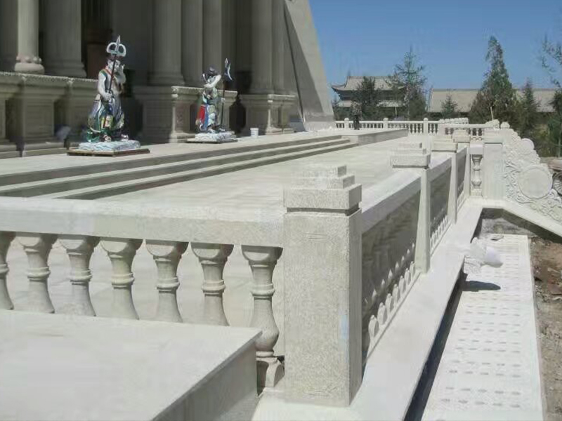 时尚花岗岩栏杆效果图