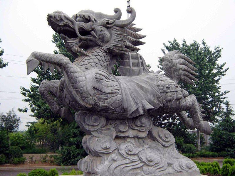 辟邪式石雕麒麟