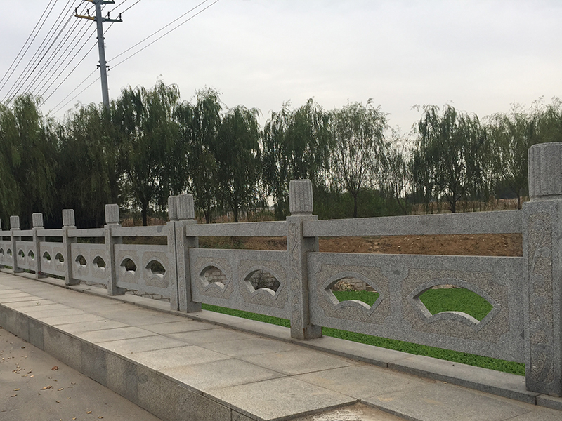 实拍桥栏杆效果图