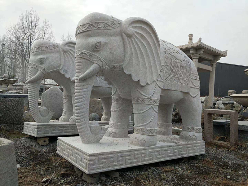 石雕大象