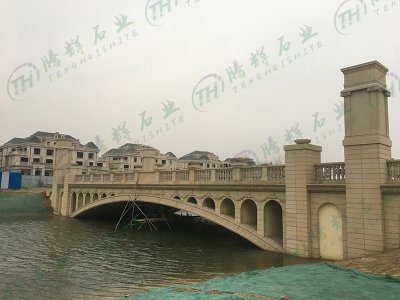 桥栏杆安装案例