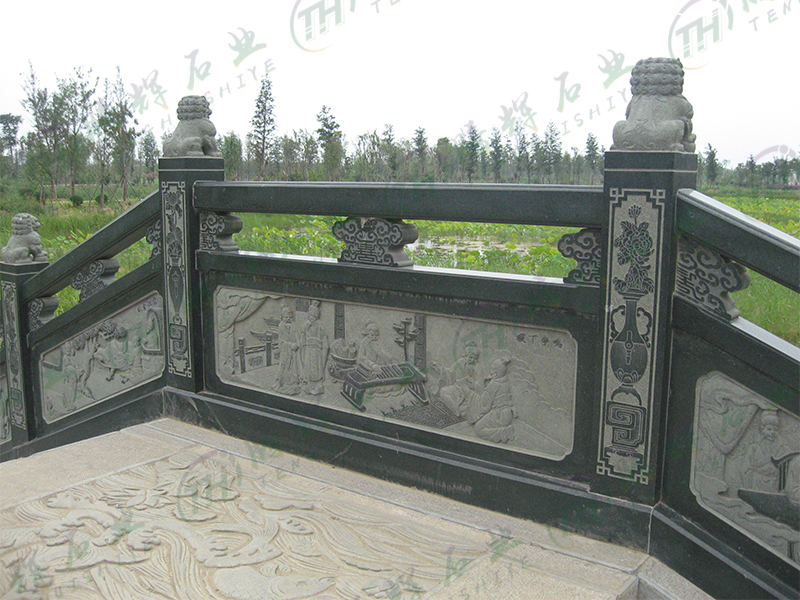 二十四孝花岗岩栏杆