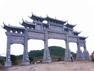 五门石牌坊（一） 