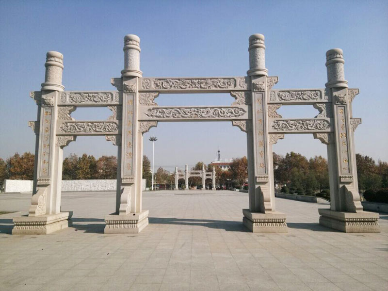 三门无帽石牌坊