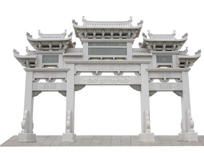 三门有帽石牌坊（二）