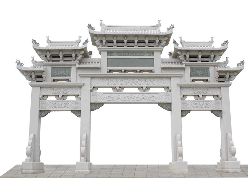 三门有帽石牌坊