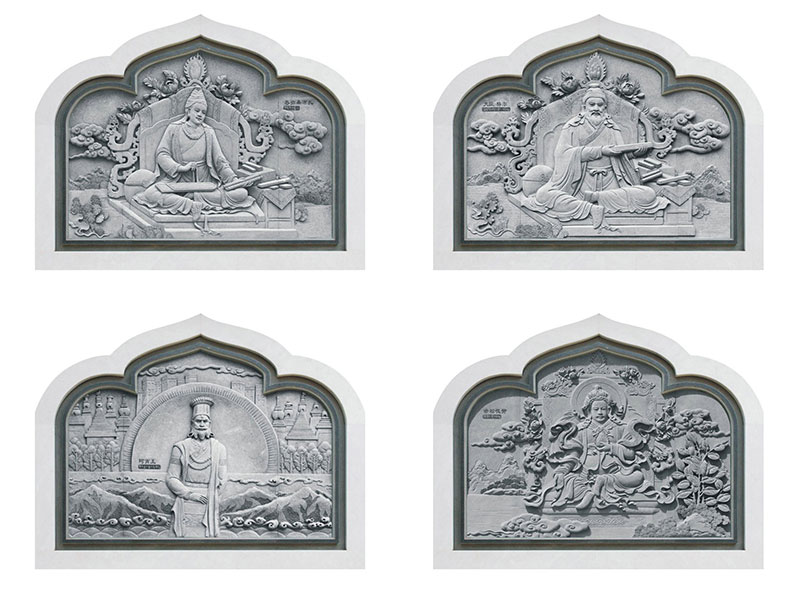 青石浮雕-(2)
