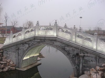 花岗岩公园石栏杆 