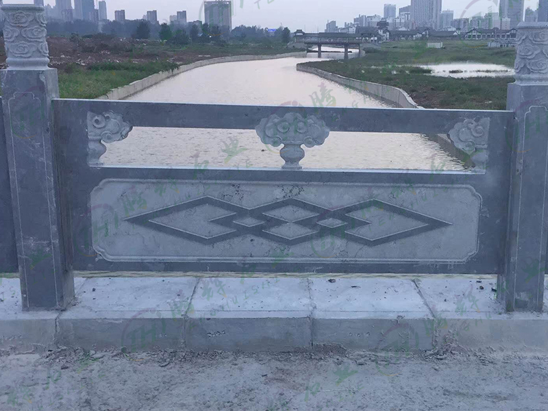 青石河道栏杆