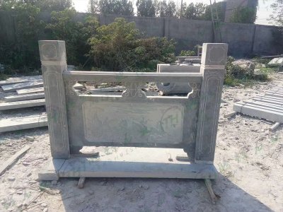 青石河道栏杆加工图
