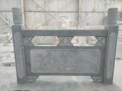 花岗岩雕花石栏杆