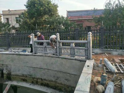 花岗岩石材栏杆施工图