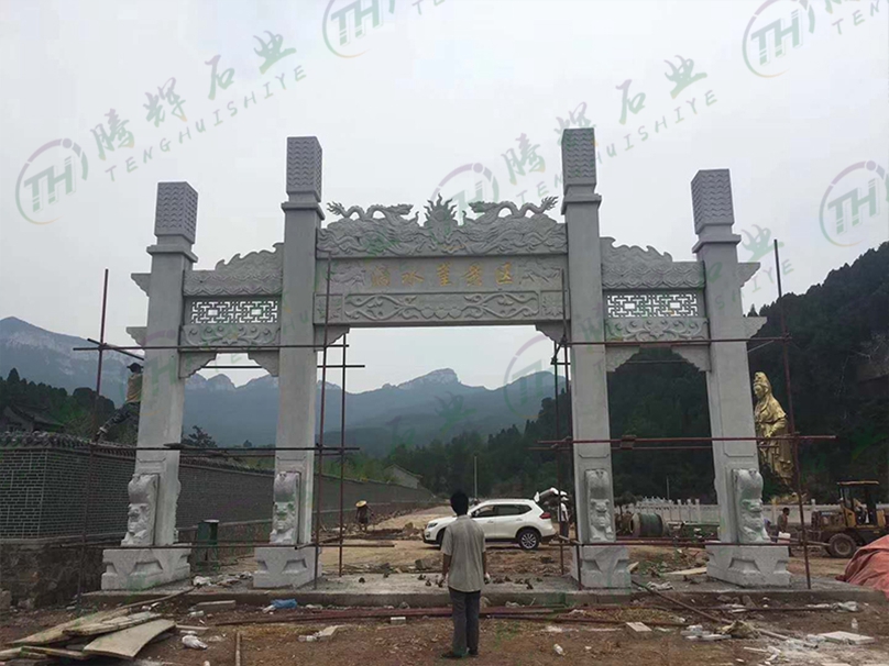 花岗岩简易牌坊
