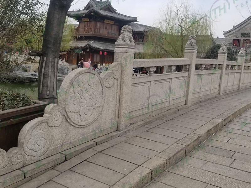 河南洛阳洛邑古城桥栏杆