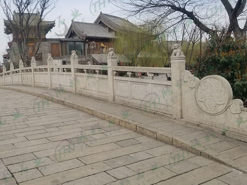 河南洛阳洛邑古城桥栏杆