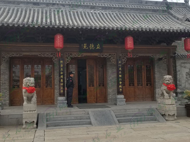 河南洛阳洛邑古城桥栏杆