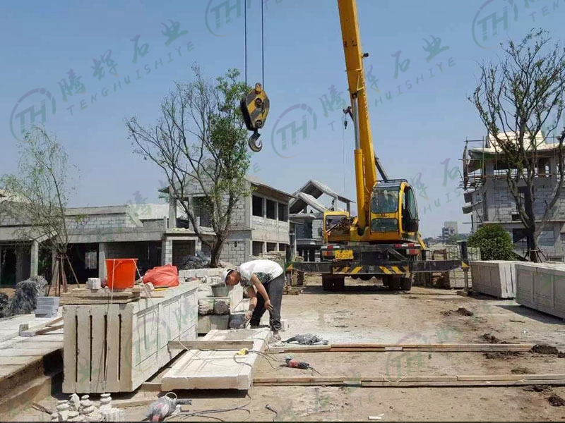 河南洛阳洛邑古城桥栏杆