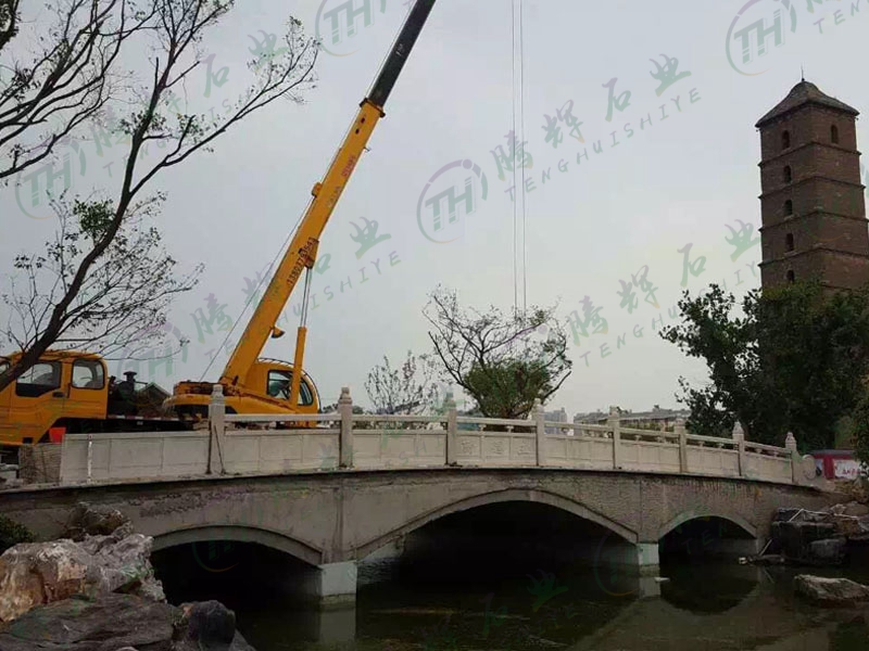 河南洛阳洛邑古城桥栏杆