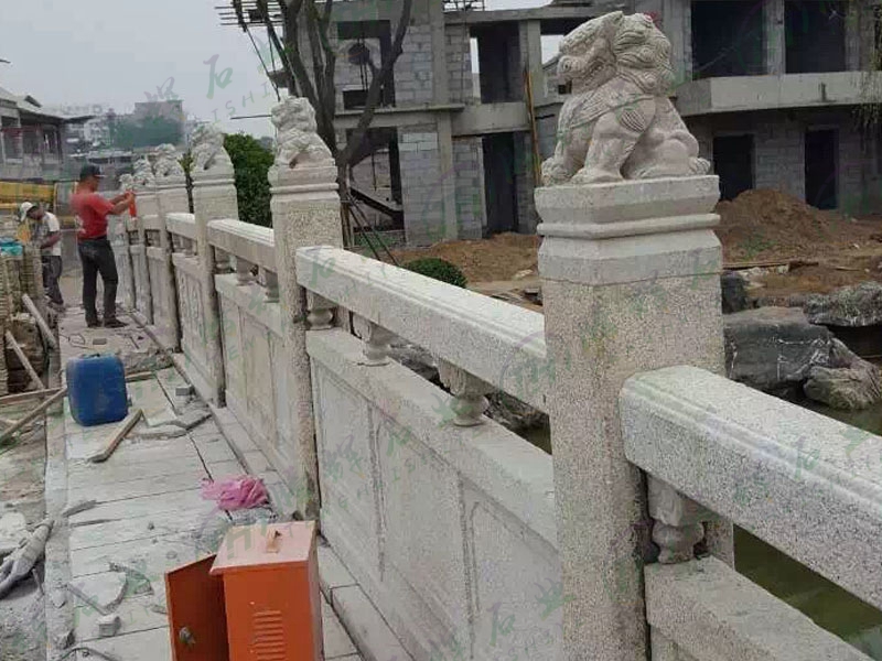 河南洛阳洛邑古城桥栏杆