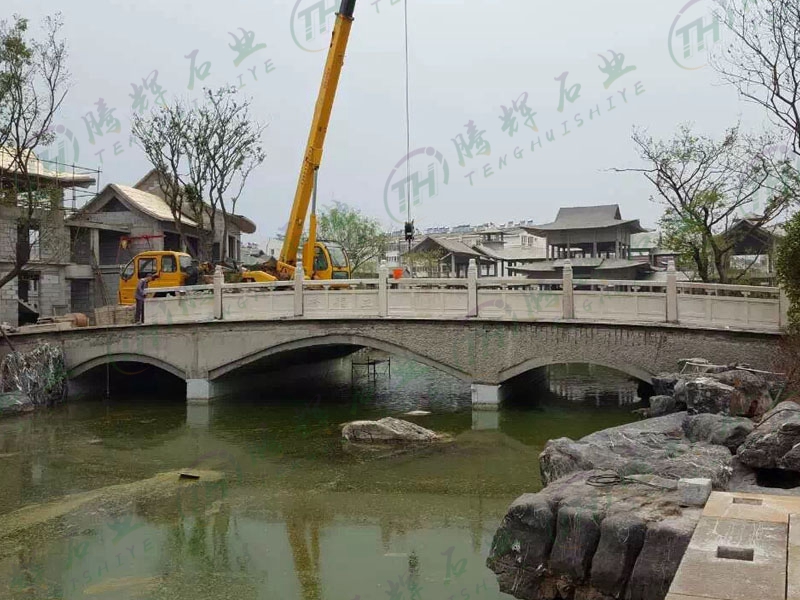 河南洛阳洛邑古城桥栏杆