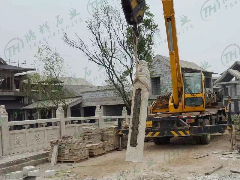 河南洛阳洛邑古城桥栏杆