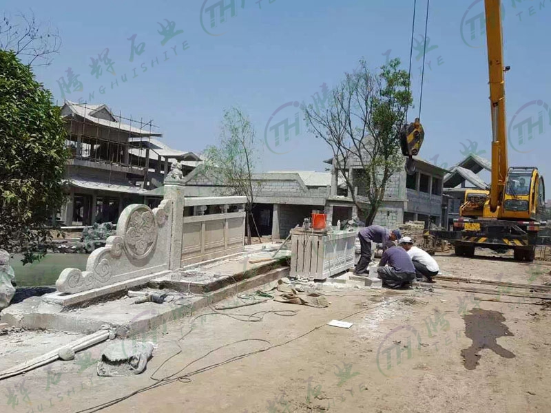 河南洛阳洛邑古城桥栏杆