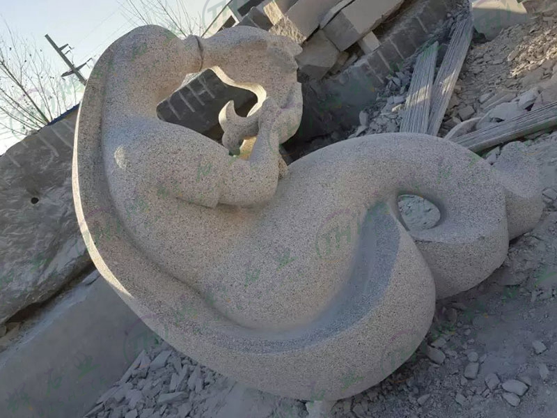 浙江台州公园石雕小品