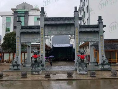 浙江台州宁溪石牌坊