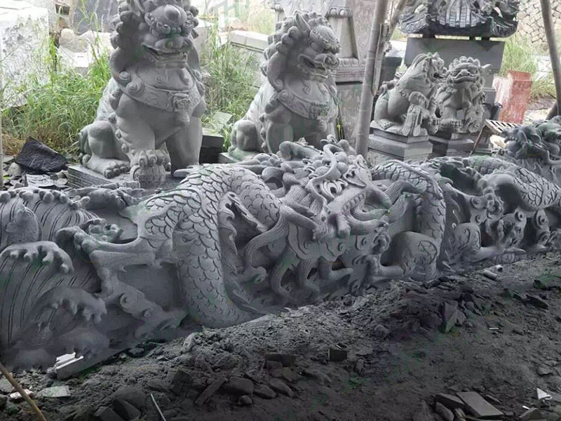 浙江象山福建青石龙柱