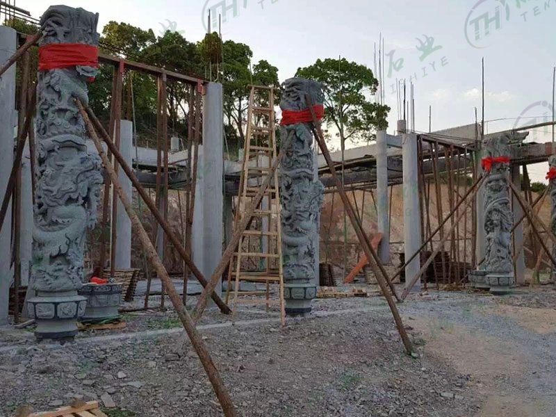 浙江象山福建青石龙柱