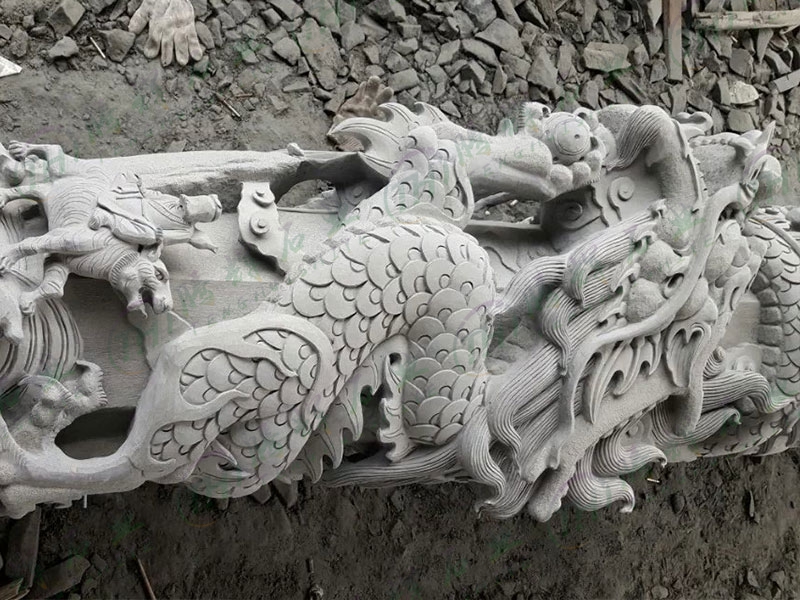 浙江象山福建青石龙柱