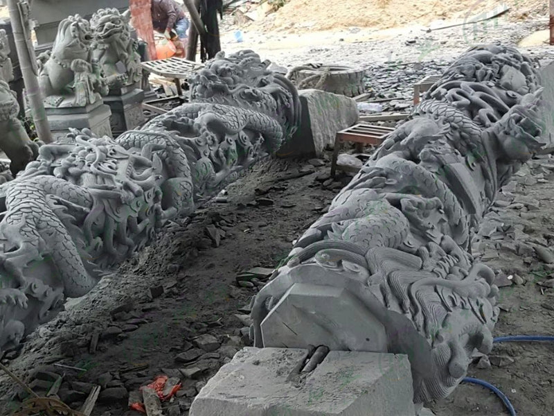 浙江象山福建青石龙柱