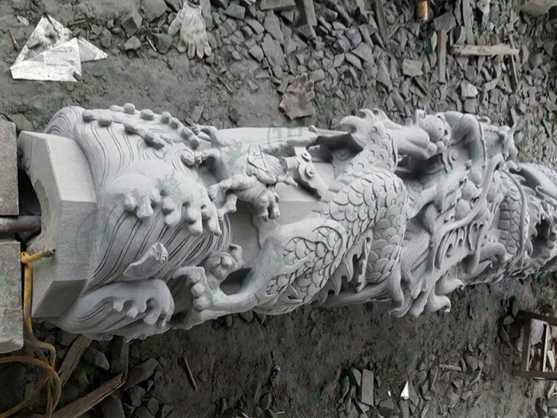 浙江象山福建青石龙柱