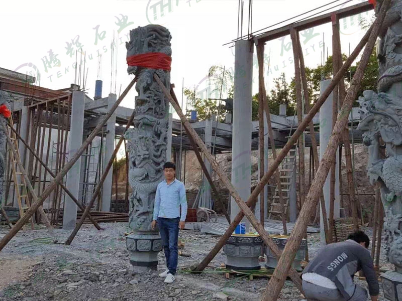 浙江象山福建青石龙柱