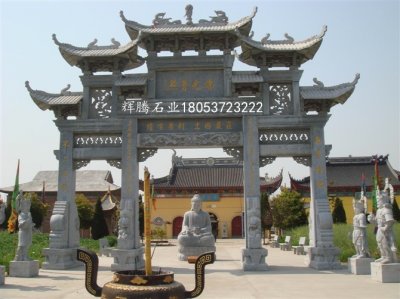 安徽合肥寺庙门楼