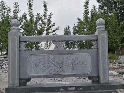 芝麻灰石栏杆厂家