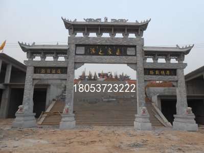 古代时期的农村石牌坊制作特色工艺