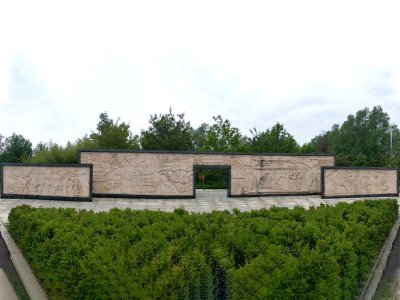 公园石雕文化墙