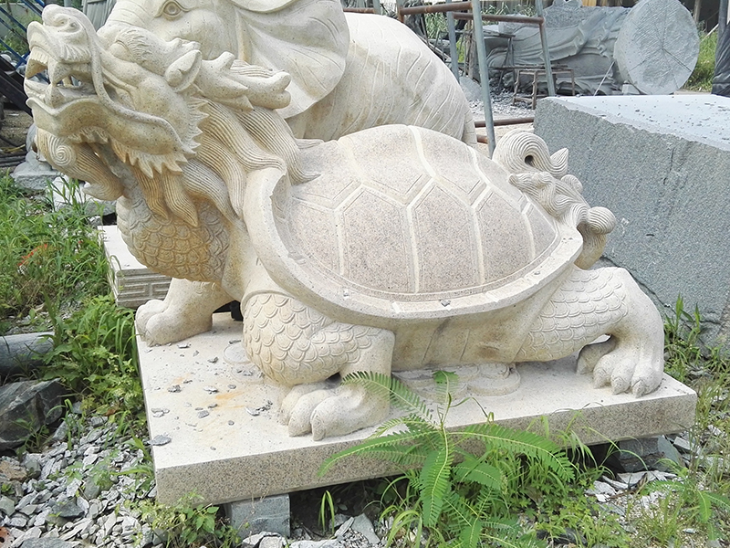 石雕龙龟