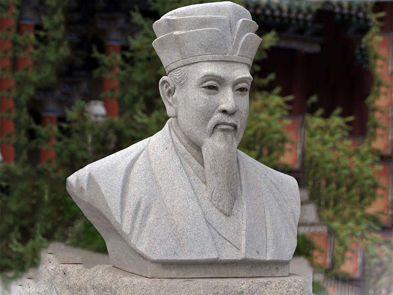 古代人物半身像