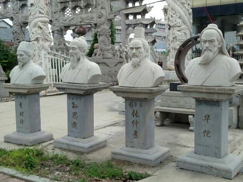 医药人物石雕像