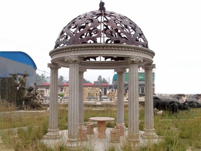 罗马柱欧式石凉亭