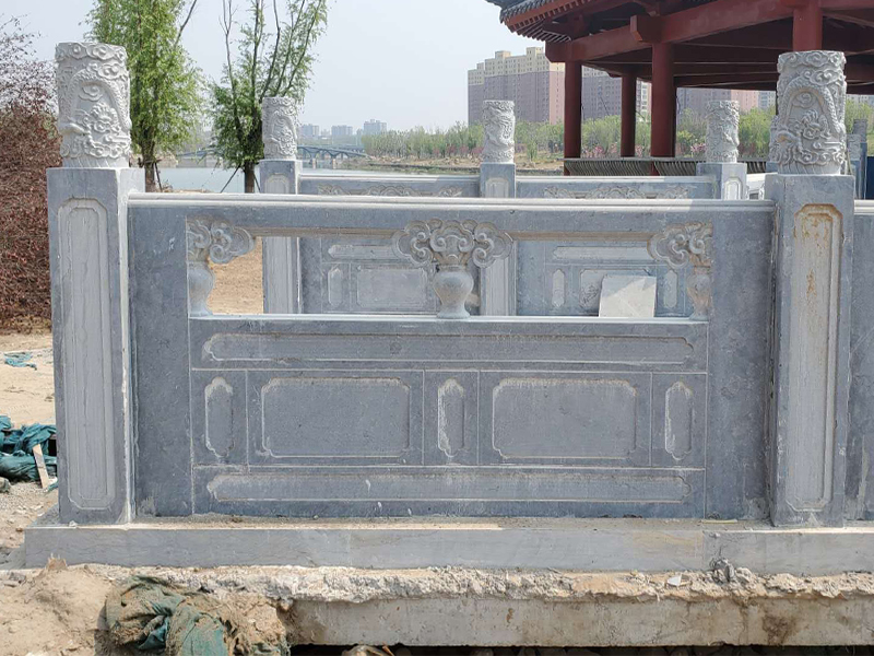 青石公园石栏杆