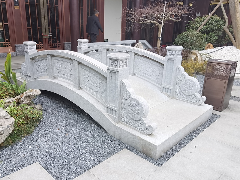 艺术石桥安装